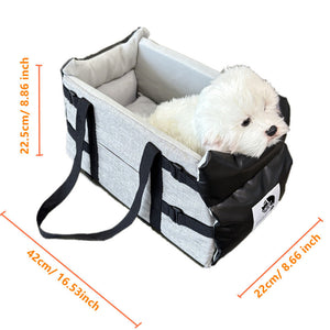 Discover the Ultimate Leather Pet Bed Carrier And Car Seat Mat